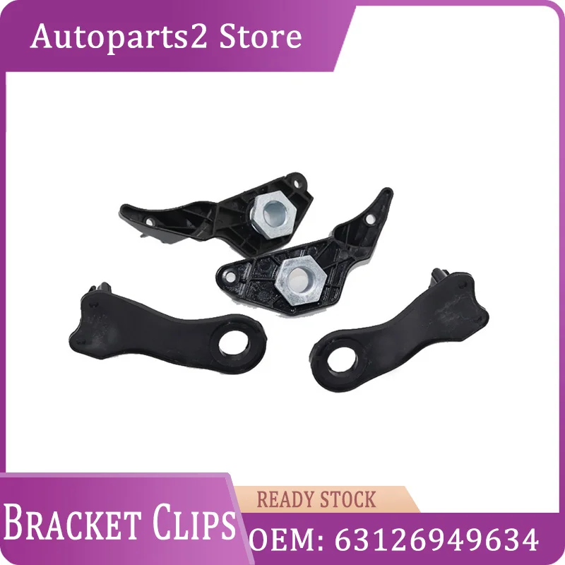 63126949634 63126949633 63126941478 63126942478 Car Front Headlight Headlamp Repair Kit Bracket Clips For BMW 5 Series E60 E61