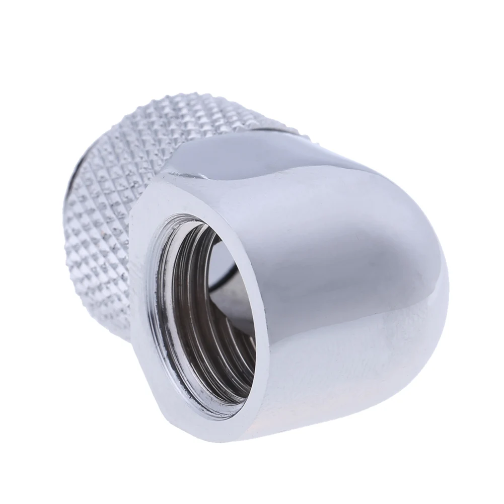 1-3PCS PC Water Cooling Connector G1/4 Inner Outer Dual Thread 90 Degree Rotary Adapter For Computer Cooling Tools Supplies