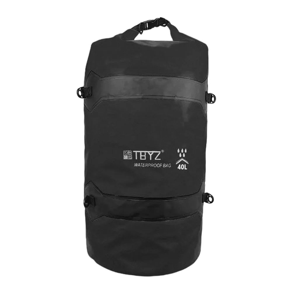 

Задний ремень, вместительный 40 л, мотоциклетный рюкзак, водонепроницаемая непромокаемая туристическая сумка, 2 цвета, сумка для переноски велосипеда, путешествия на открытом воздухе