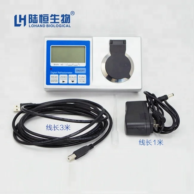 Refraktometer uji Brix Otomatis Bench Top 0,0-95.0%