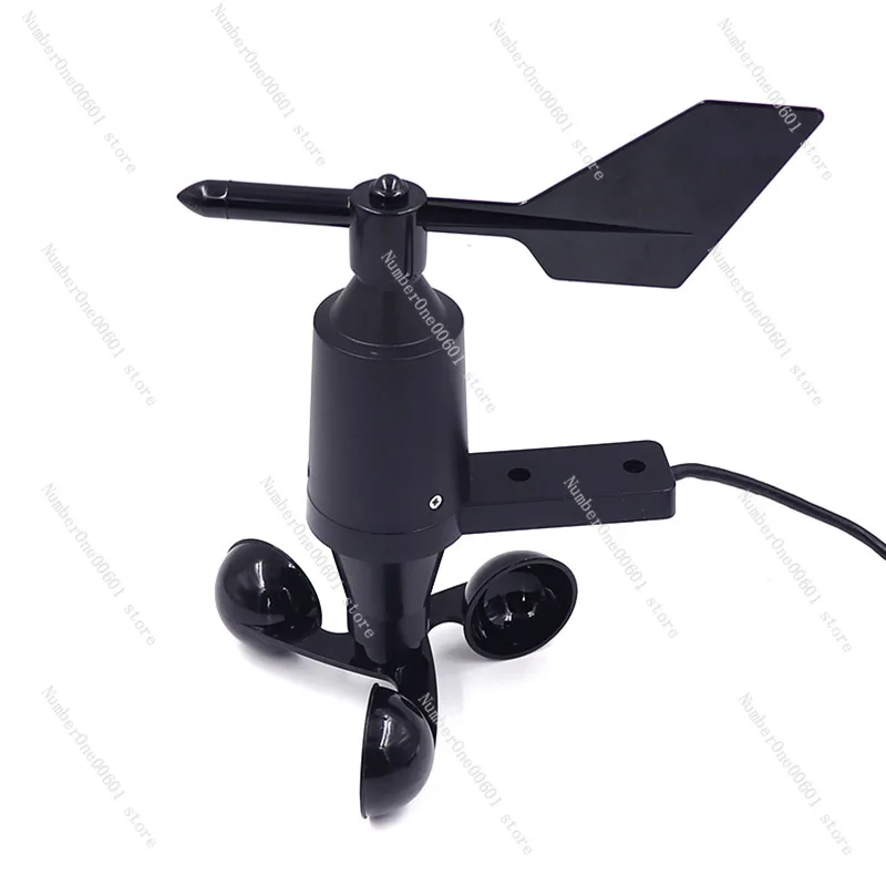 

RY-FSX 2-in 1 integrated wind speed and direction sensor RS485 (ModBusRTU) anemometer wind direction sensor 0.3m/s Hall