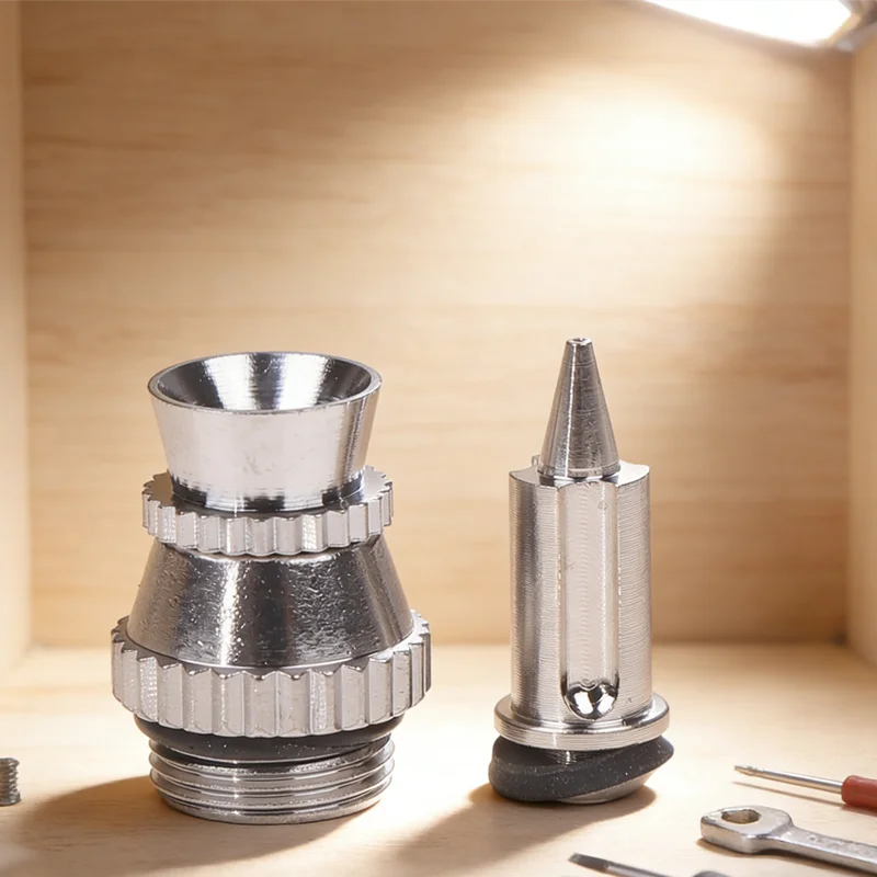 

Набор игл для распылителя 0,3 мм - металлический сменный комплект для точных работ, совместим с большинством пневматических распылителей с верхней подачей.