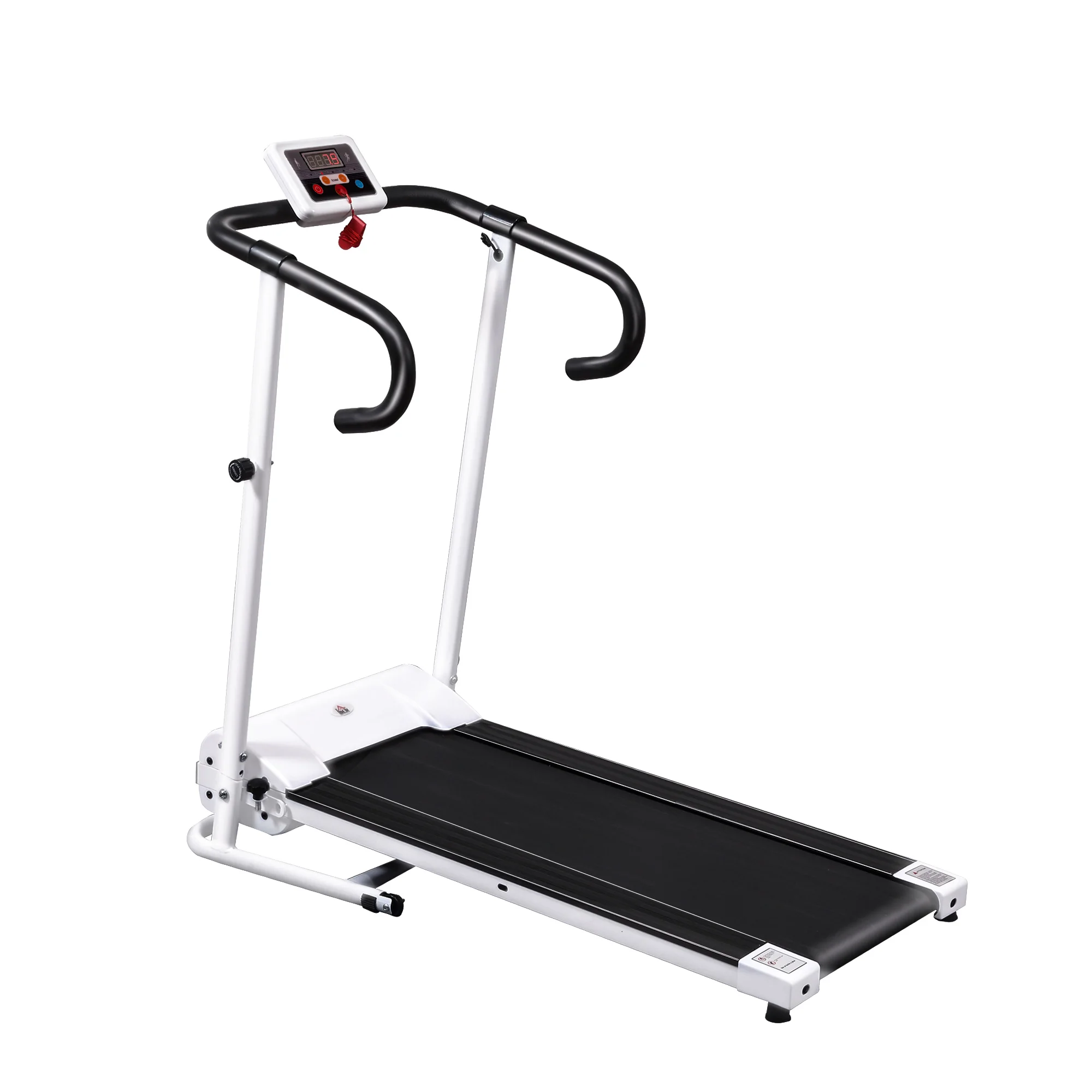 HOMCOM 500W electric folding Fitness treadmill 1-10 Km/h LCD display Max. 110kg