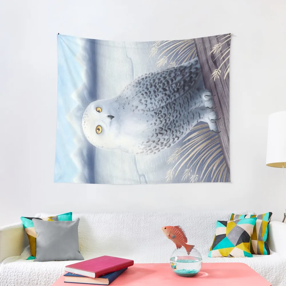 

Snowy Owl Tapestry Wall Deco Bedroom Deco Decoration For Rooms Aesthetic Room Decorations Tapestry