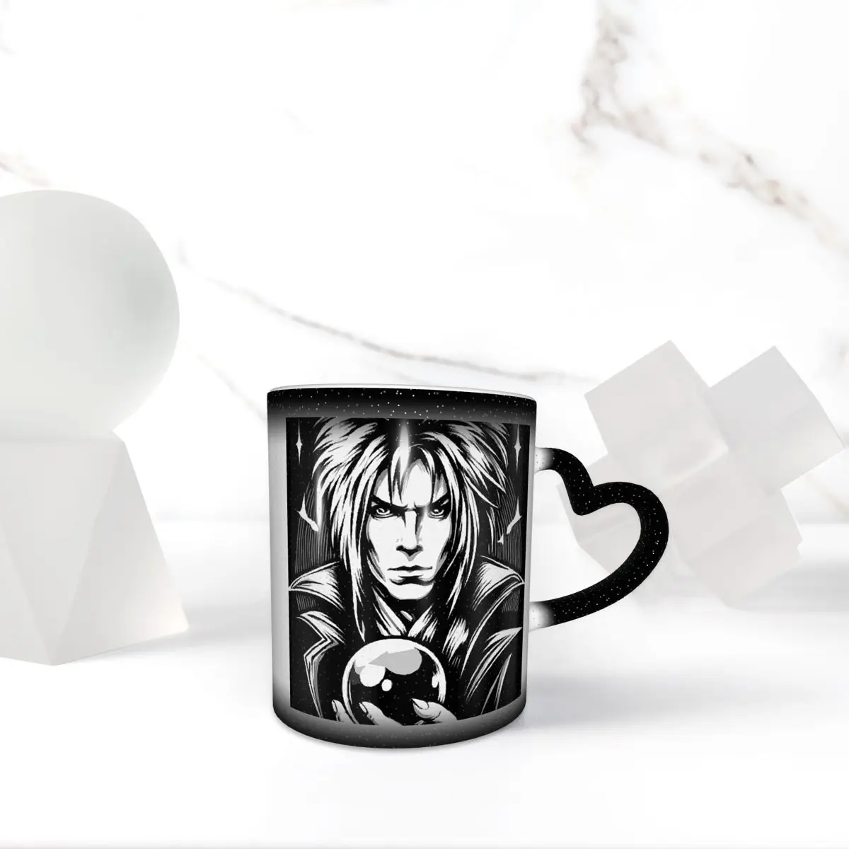 

Jareth The Goblin King Labyrinth- It's Only Forever Mug Funny Ceramic Coffee Cups Tea Mugs Milk Cup Drinkware Gift for Woman Man