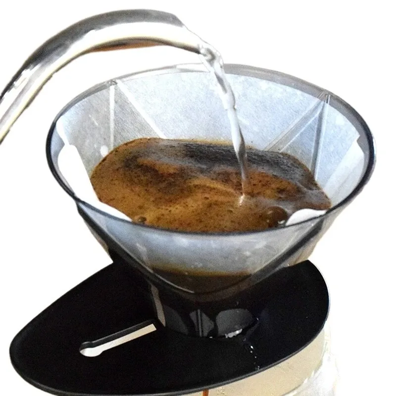 

New multifunctional hand brewed coffee filter cup, resin filter paper funnel, household hand brewed drip cup, DIY tool special