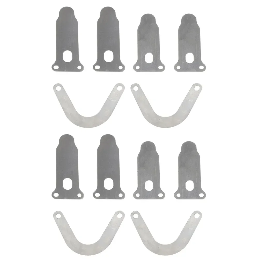 12pcs Air Compressor Pump Head Valve Plate U Shaped Small Tongue Shape Tongue Shape Valve Plate For Silent Oil Free Air Compress