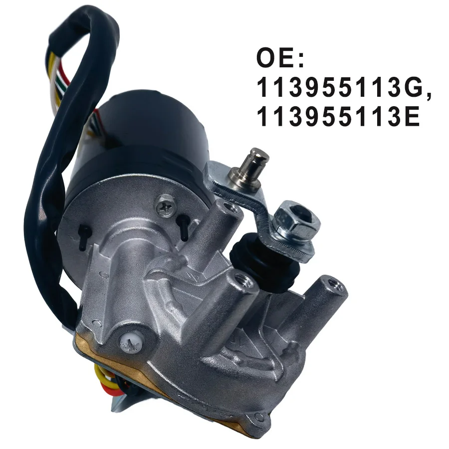 OE # 113955113G,113955113E Motor de limpiaparabrisas delantero para VW Beetle Bug 1970-1971;Super Beetle 1971~; Sedan 1973-1992