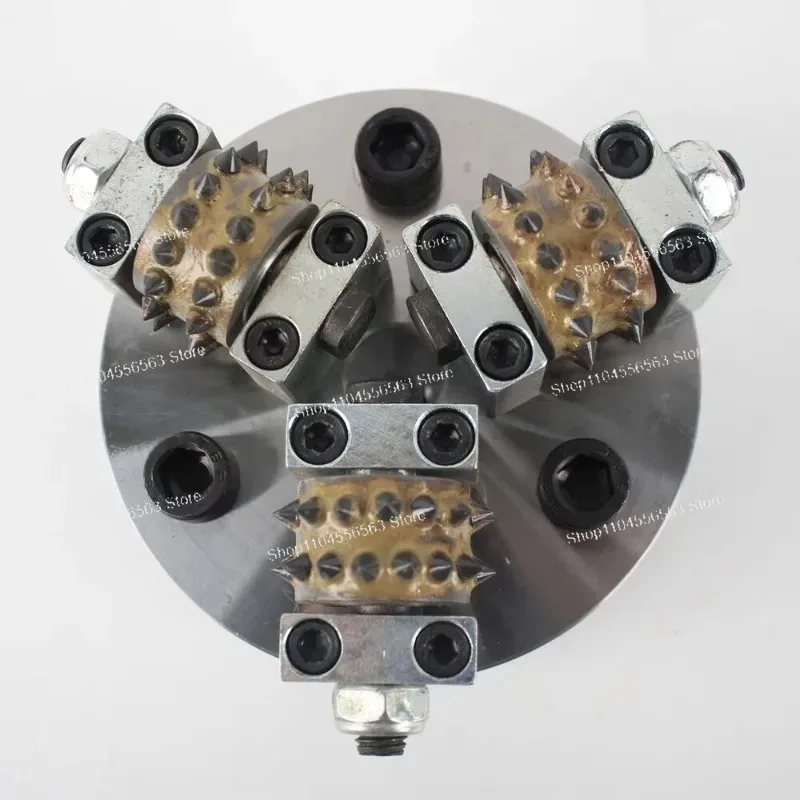 125mm Bush Hammer Wheel for Concrete Terrazzo Litchi Surface Coating Removal Epoxy Coating Hammer Plate