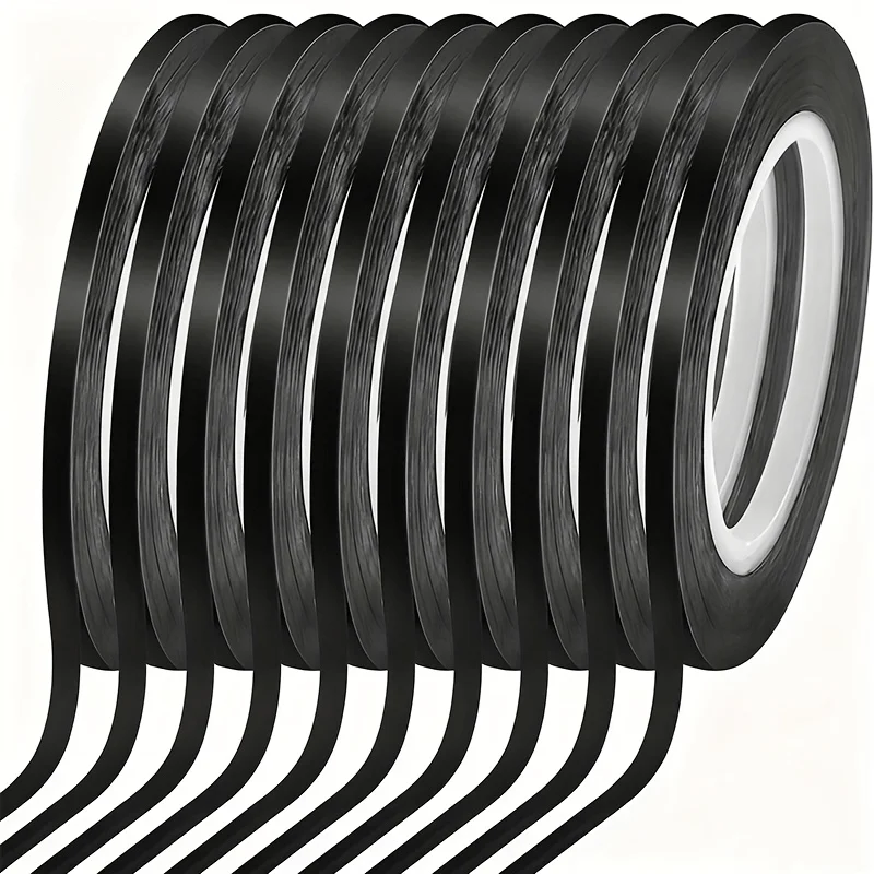 1/8 Inch Ultra Thin Self-Adhesive Striping Tape, Dry Erase Board Line Sticker, Ideal for Drawing Charts, Grids and Lines, 216ft