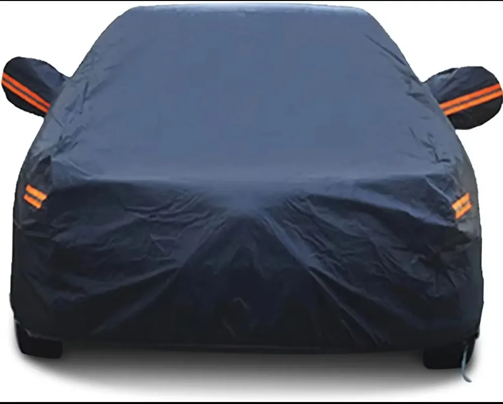

Car protective cover, dust-proof body wrapping, sun and rain protection