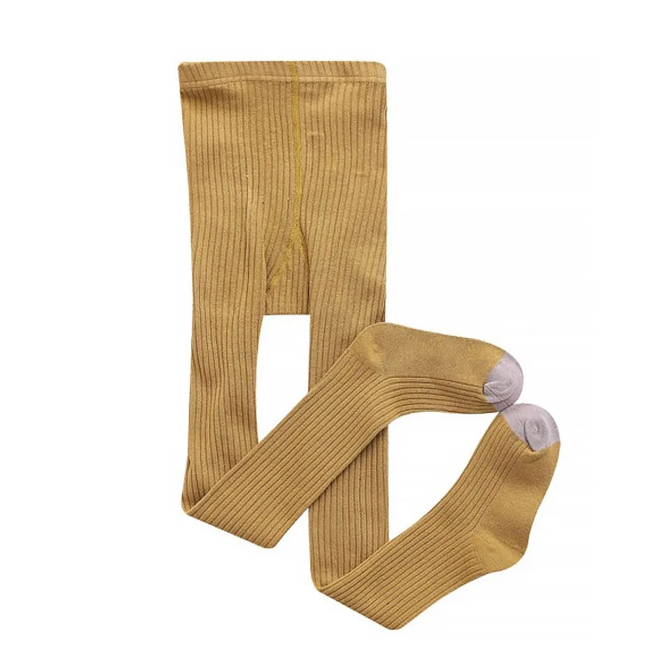 جوارب الطفل الرضع محبوك مضلع الجوارب الوليد الأبيض تمتد قيعان طفل الراحة القطن جوارب طويلة الأساسية طماق 0-8T