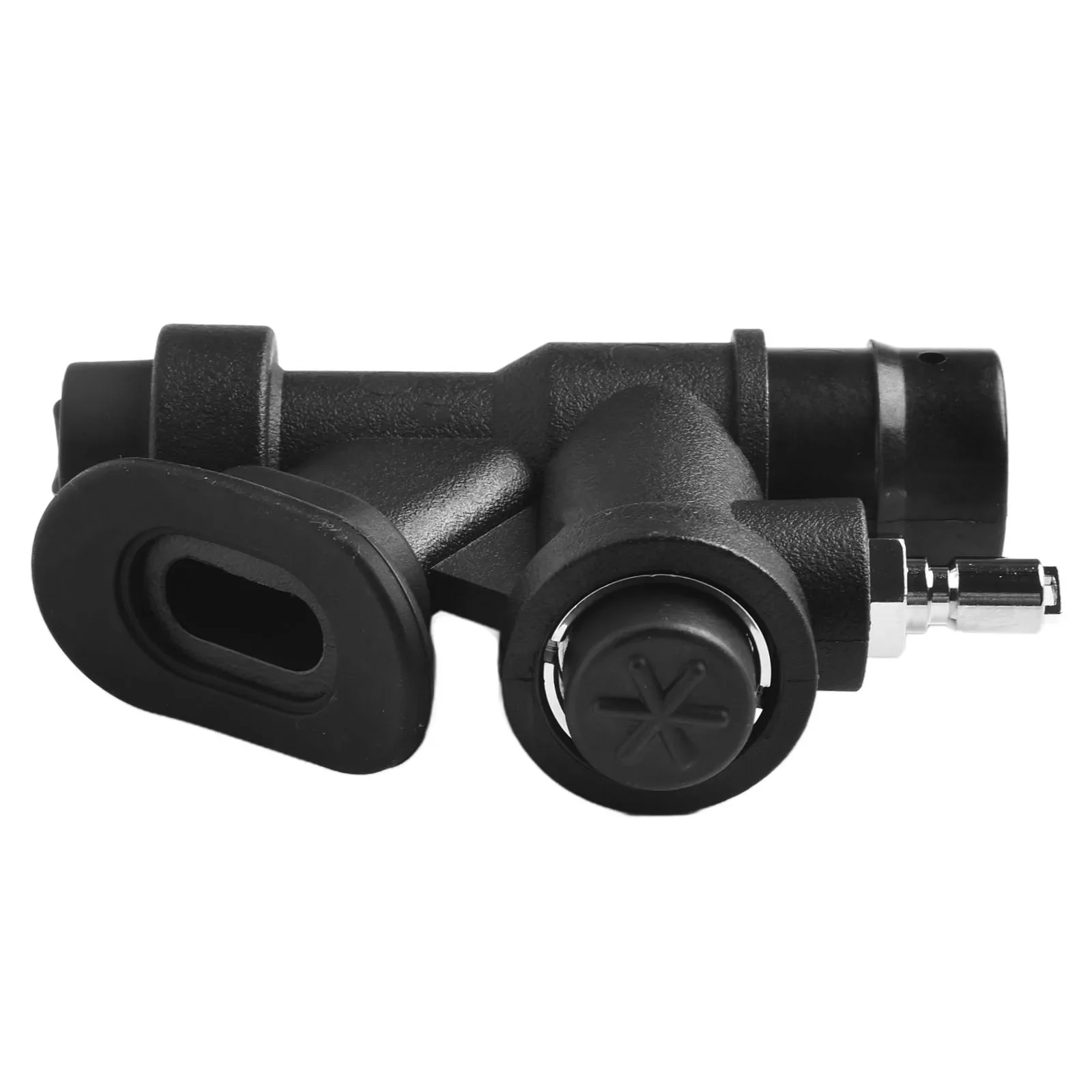 Scuba Diving Oral Power Inflator K-Type for BCD Compensator with 2.5cm Hose Interface and Nylon Body Construction