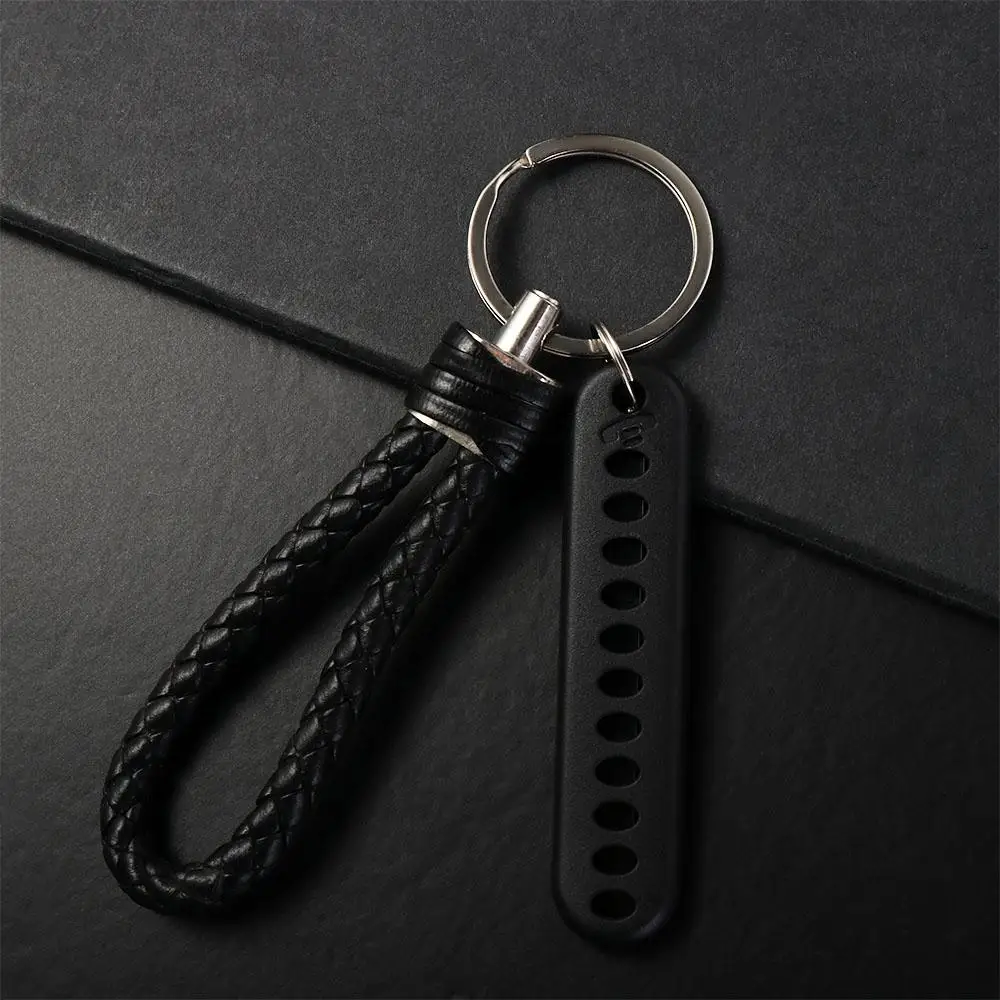 Gift DIY Hand Woven Anti-lost Car Key Holder Lanyard Keyring Car Key Clip ​ Phone Number Keychain