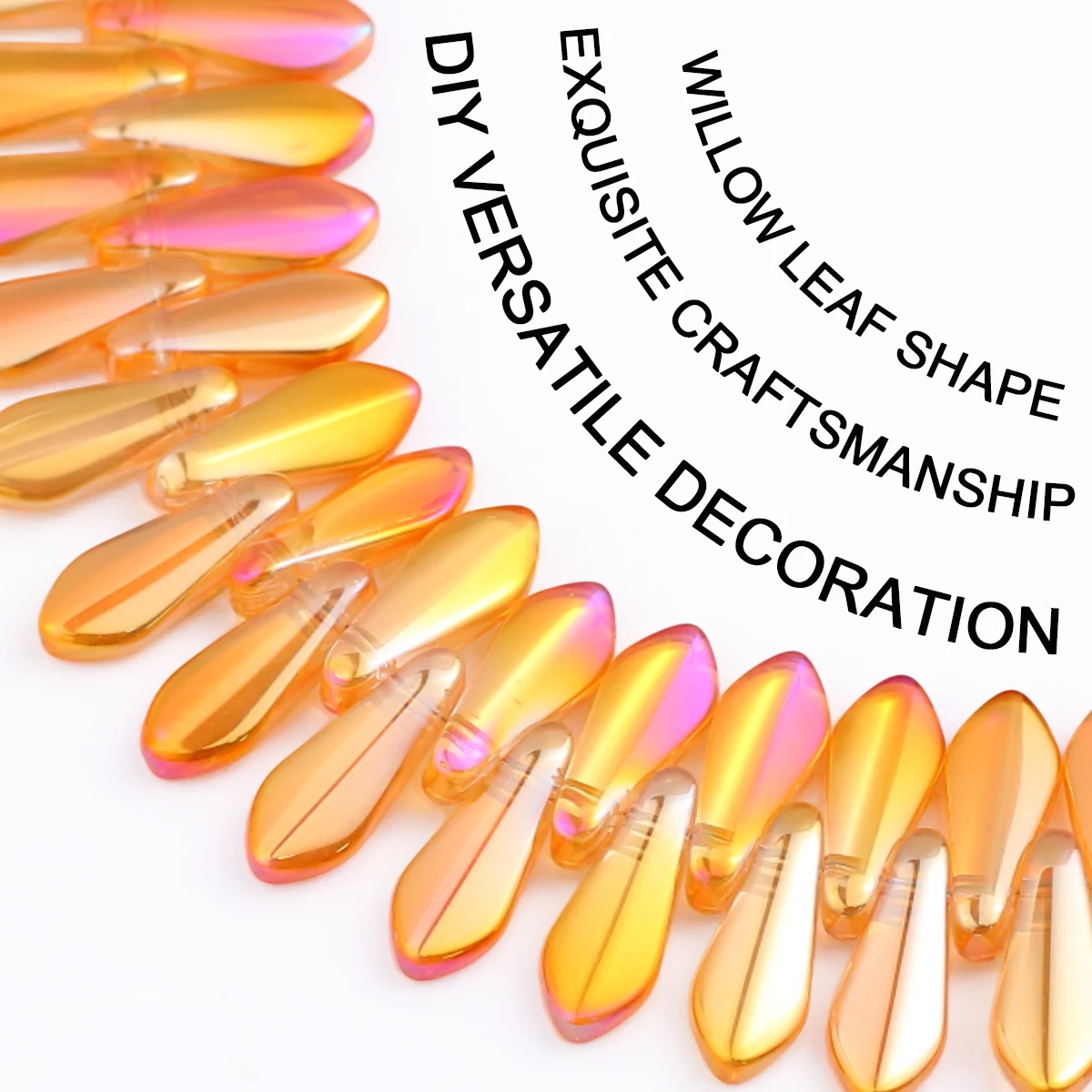 

16x6mm Wine Red Waterdrop Shape Beads Fashion Crytsal Glass Beads Loose Beads for Jewelry Making Diy Bracelet Accessories