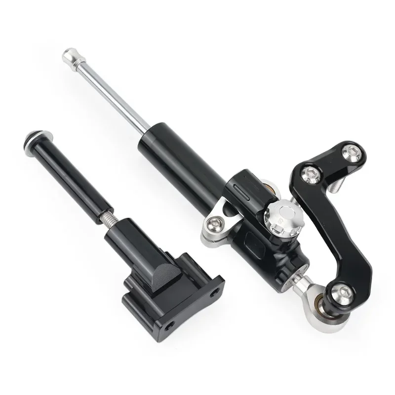 Für Yamaha MT03 Lenkungsdämpfungsstabilisator, Titan-Lineal-Dämpferhalterung, Rückwärtssicherheits-Befestigungscode, Motorradzubehör
