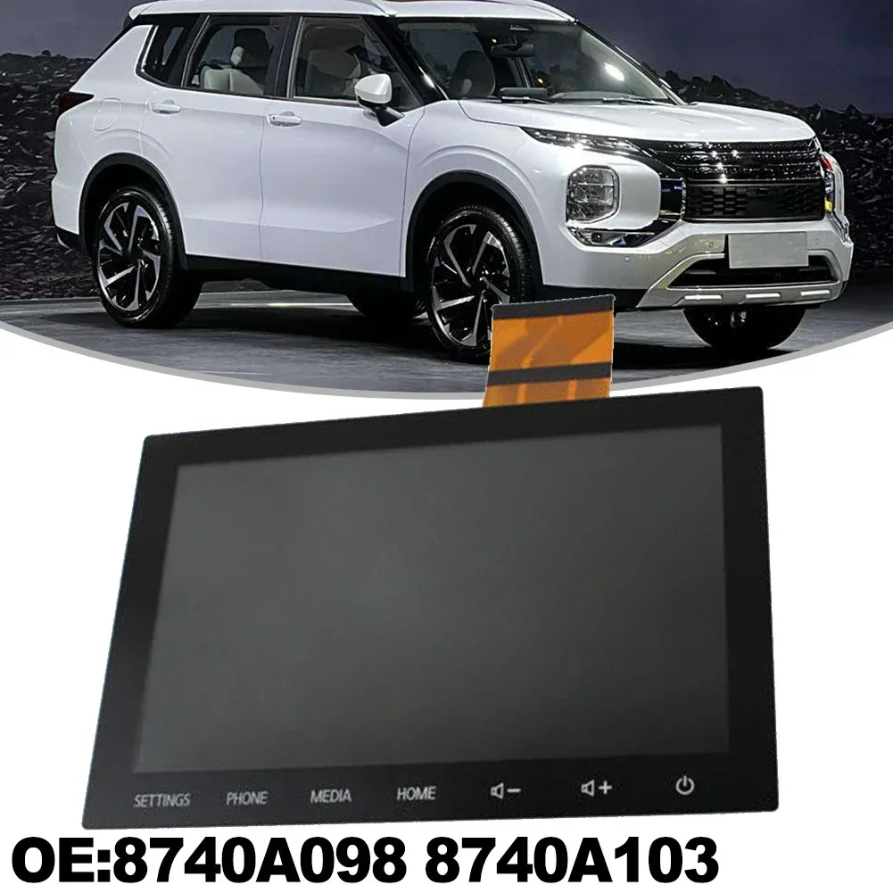 For Mitsubishi Outlander 20202022 8 LCD Display Touch Screen Radio Easy Installation Direct Replacement OEM Number 8740A098