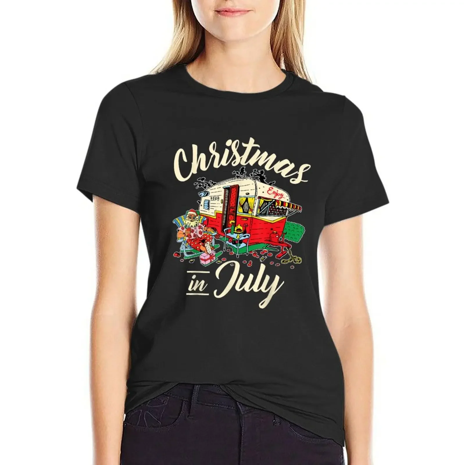 

Christmas In July Shirt - in Party Tropical Xmas in Shirt Shirt Mid Year T-Shirt customizeds ariat shirts for Women