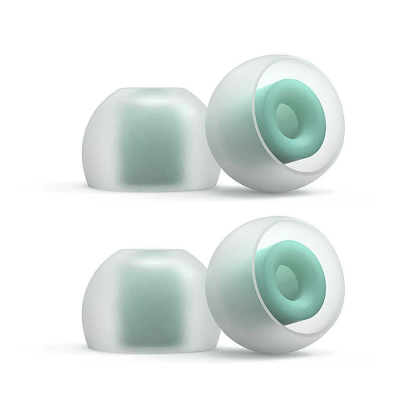 New-2 Pairs T-APB T300 Treble/Bass Enhancement Earphones Earbuds Soft Silicone Earphones (T300B+T300T) For Sony WF1000XM3