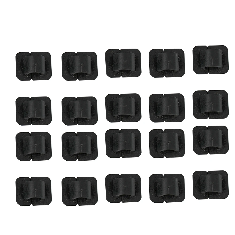 20x Hood Insulation Retainer 9182822 15mm Nylon Engine Hood Heat Insulation Pad Clip Nylon Lining Retainer Mounting Kit Front