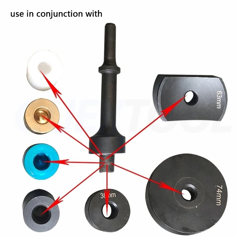 Pneumatic Hammer Pneumatic Ball Joint Disassembly Tool Vibration disassembly Brake Disc Disassembly Tool Pneumatic Shovel