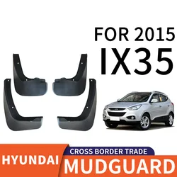 For 2015 Hyundai IX35 Car tire mudguard,Fender Mudflaps Front Rear Flares Splash Guards Cover