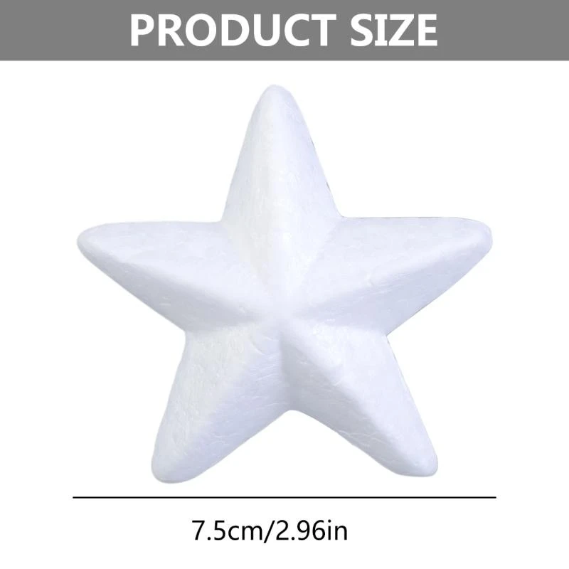 DIY Modelling Polystyrene Styrofoam Foam Ball for Creative Material White