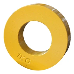 Fractional Weights Fractional Weights Mini Weight Plates Strength Training Plates Accurate Disk Accessory Yellow 1Kg