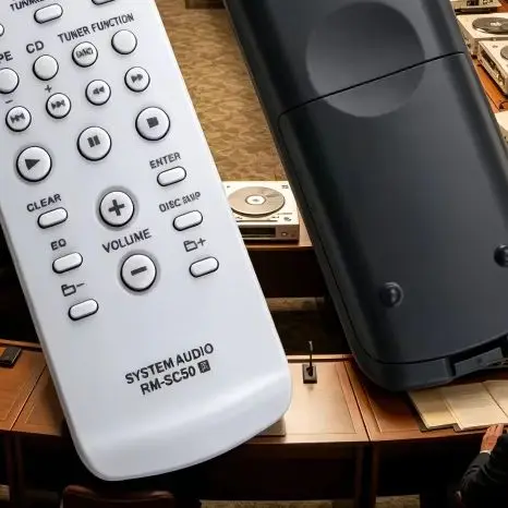 Control remoto de repuesto RM-SC502 compatible con el sistema Micro Hi-Fi de Sony MHC-RG295 HCD-RG295 MHC-GX470 MHC-GX570