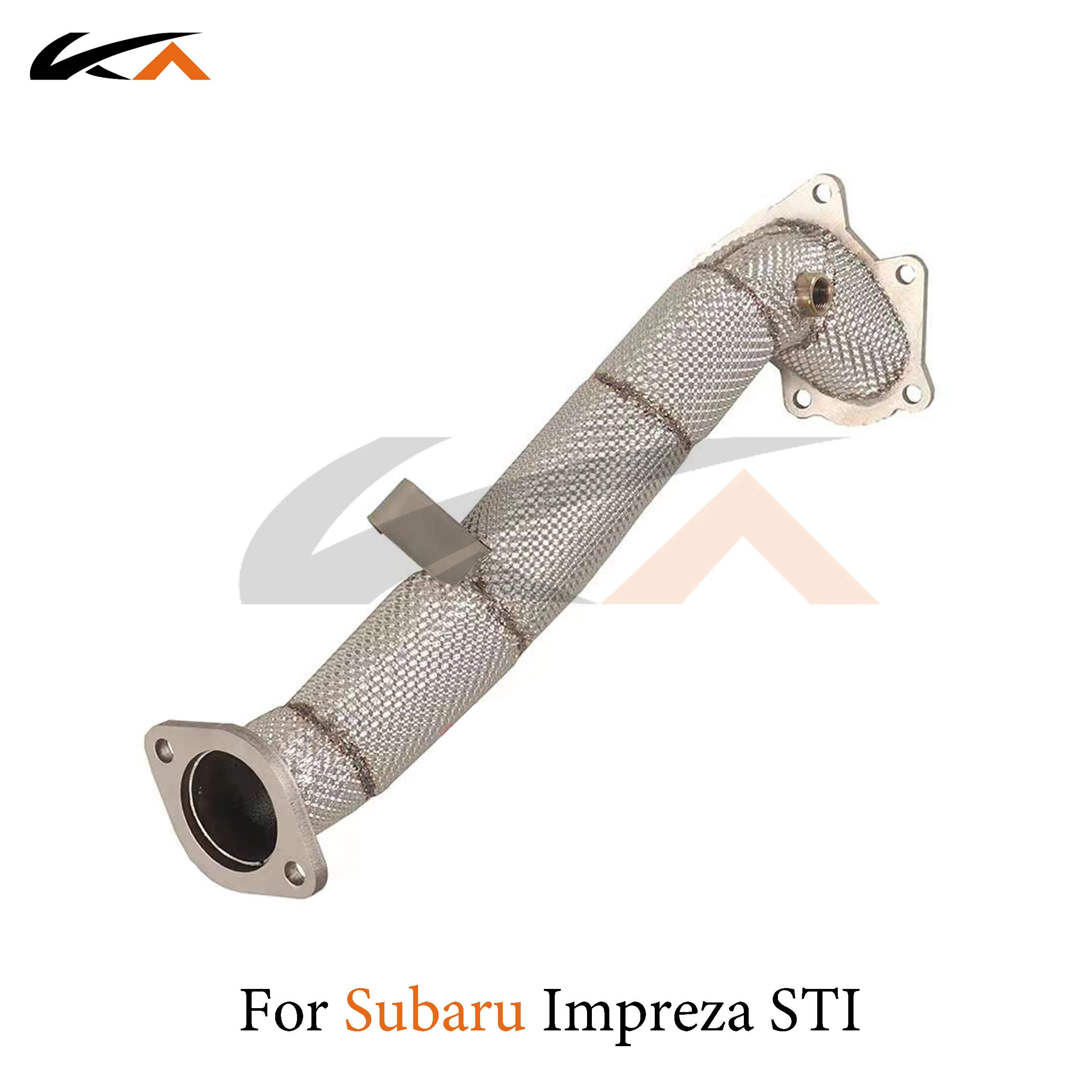 KA Tuning downpipe exhaust stainless steel headers for Subaru Impreza STI performance auto parts heat shield catalysis