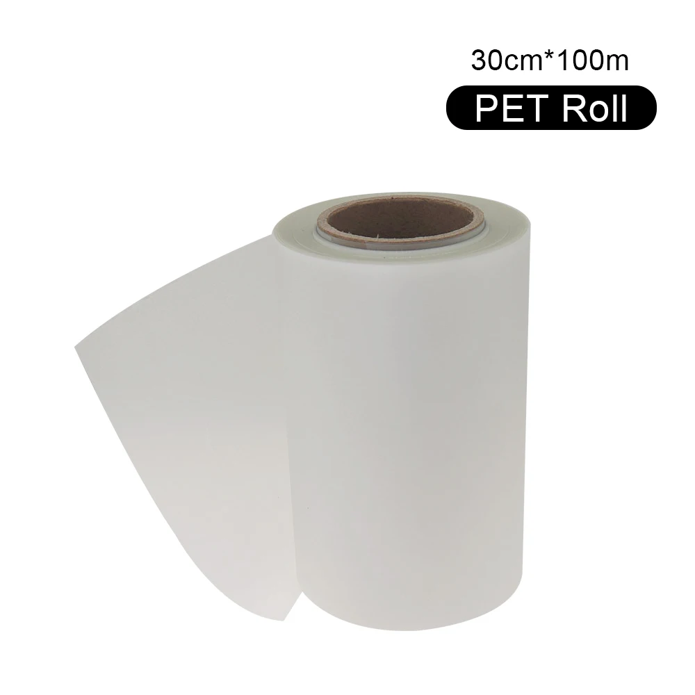 

DTF PET film A3 transfer DTF film roll For Direct Transfer Film Printing PET transfer film A3 30cm*100m DTF Film