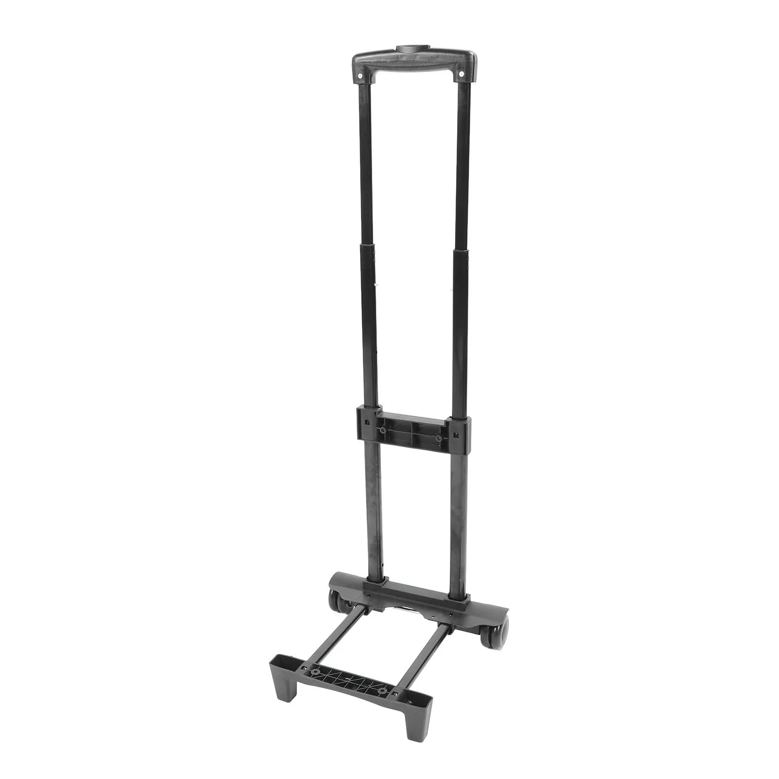 Iron Folding Hand Truck Removable Heavy Duty Hand Cart With 2 Omnidirectional Wheel For Hvac And Electrical Toolkit