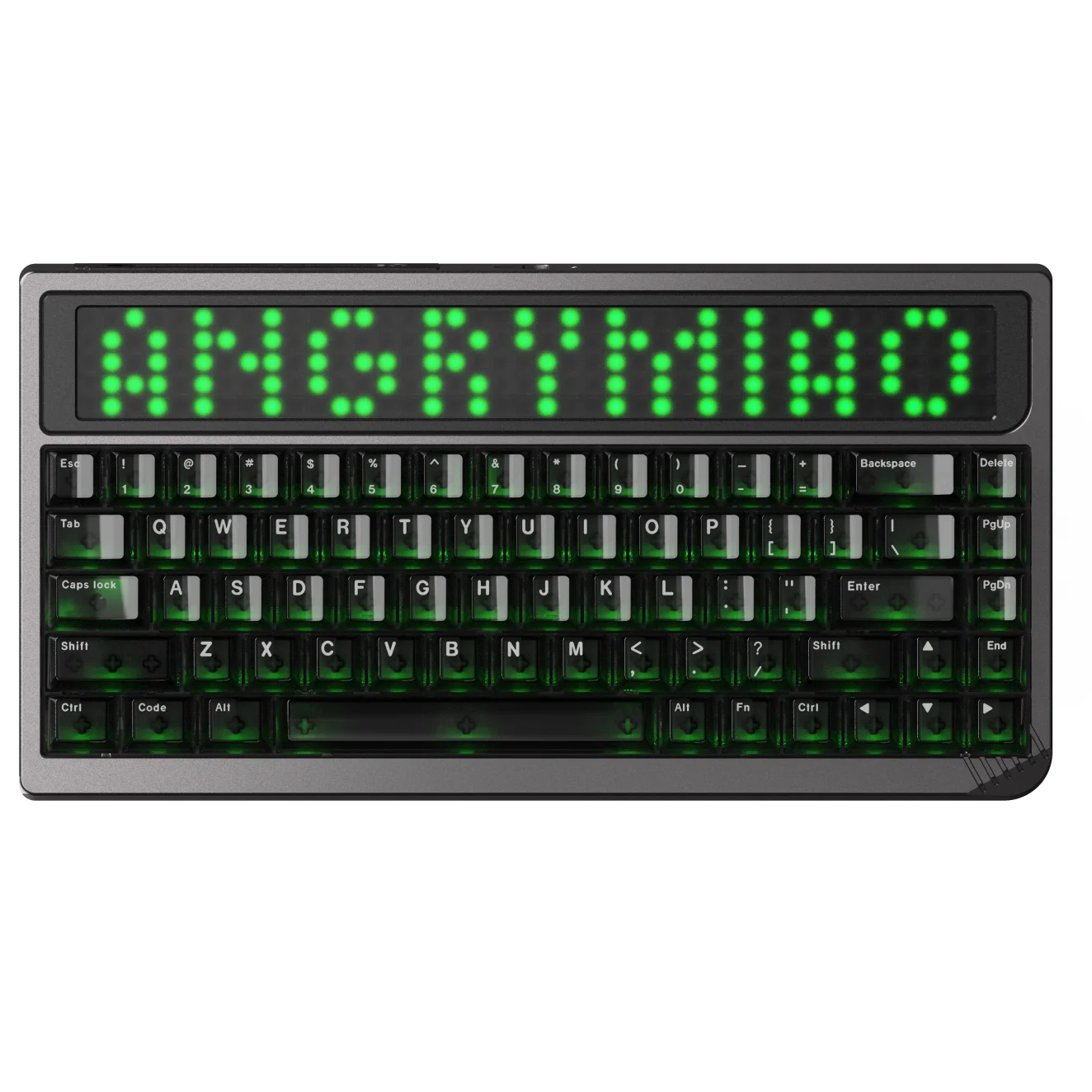 Angrymiao Am Rgb65 Mechanical Keyboard Kit Wireless Bluetooth Three Mode Rgb Screen Customized Electronic Sports Game Keyboard