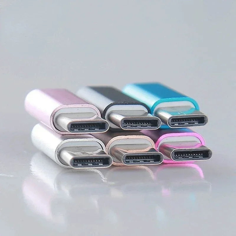 Fast USB to Type C Adapter, USB C OTG Adapter, Mini USB Adapter, Type C OTG Cable Converter for Laptop Smartphone