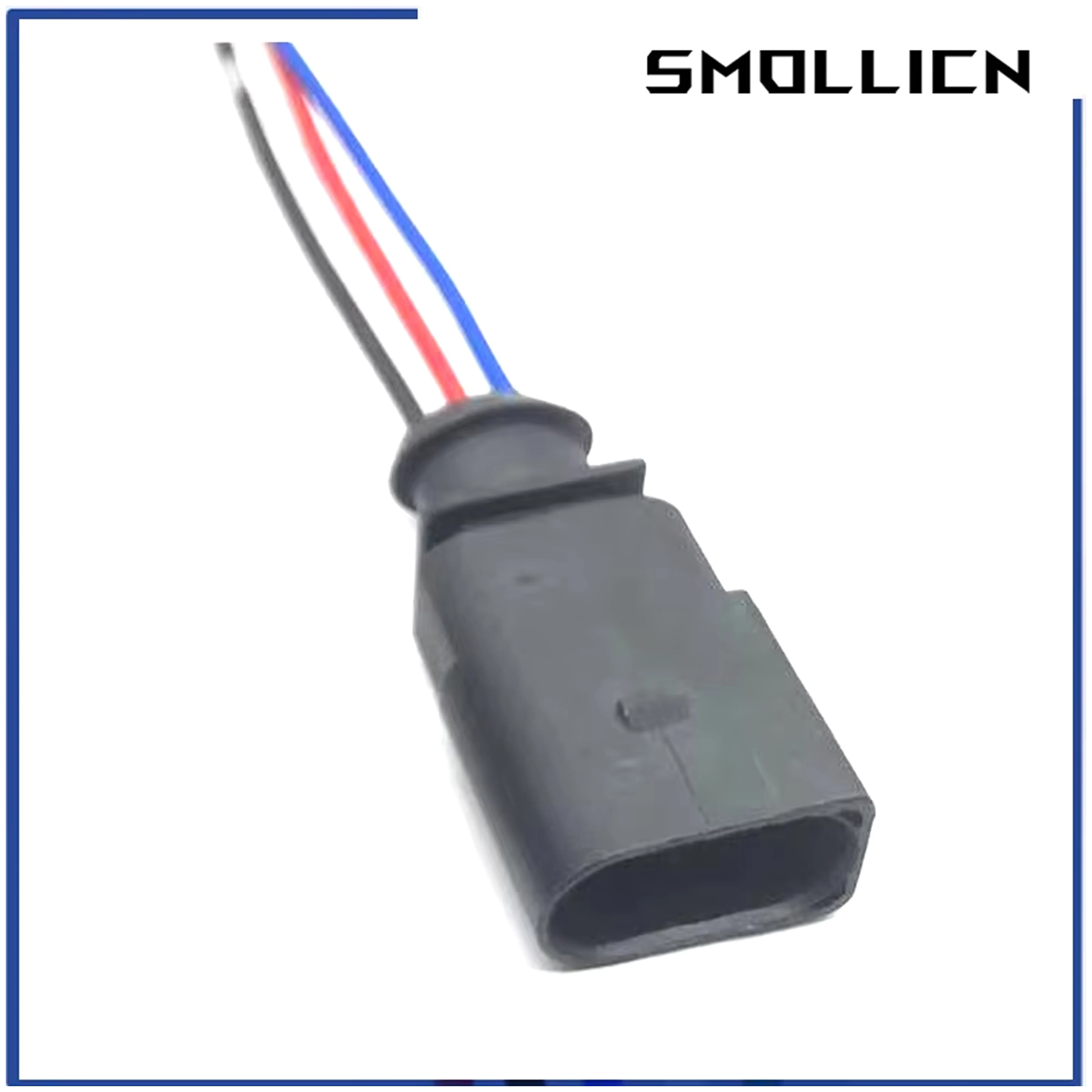 Bild 6: 1 Set 3-poliger 1,5mm 1J0973803 Auto Wasserdichter Klimaanlagen-Druckschalter Temperatursensor Rückfahrradar Kabelstecker