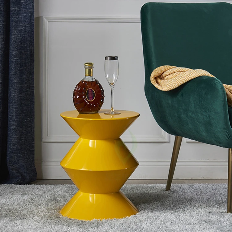 

Домашняя современная мебель, мебель из стекловолокна, скандинавский роскошный дизайн воронки, приставной столик для спальни