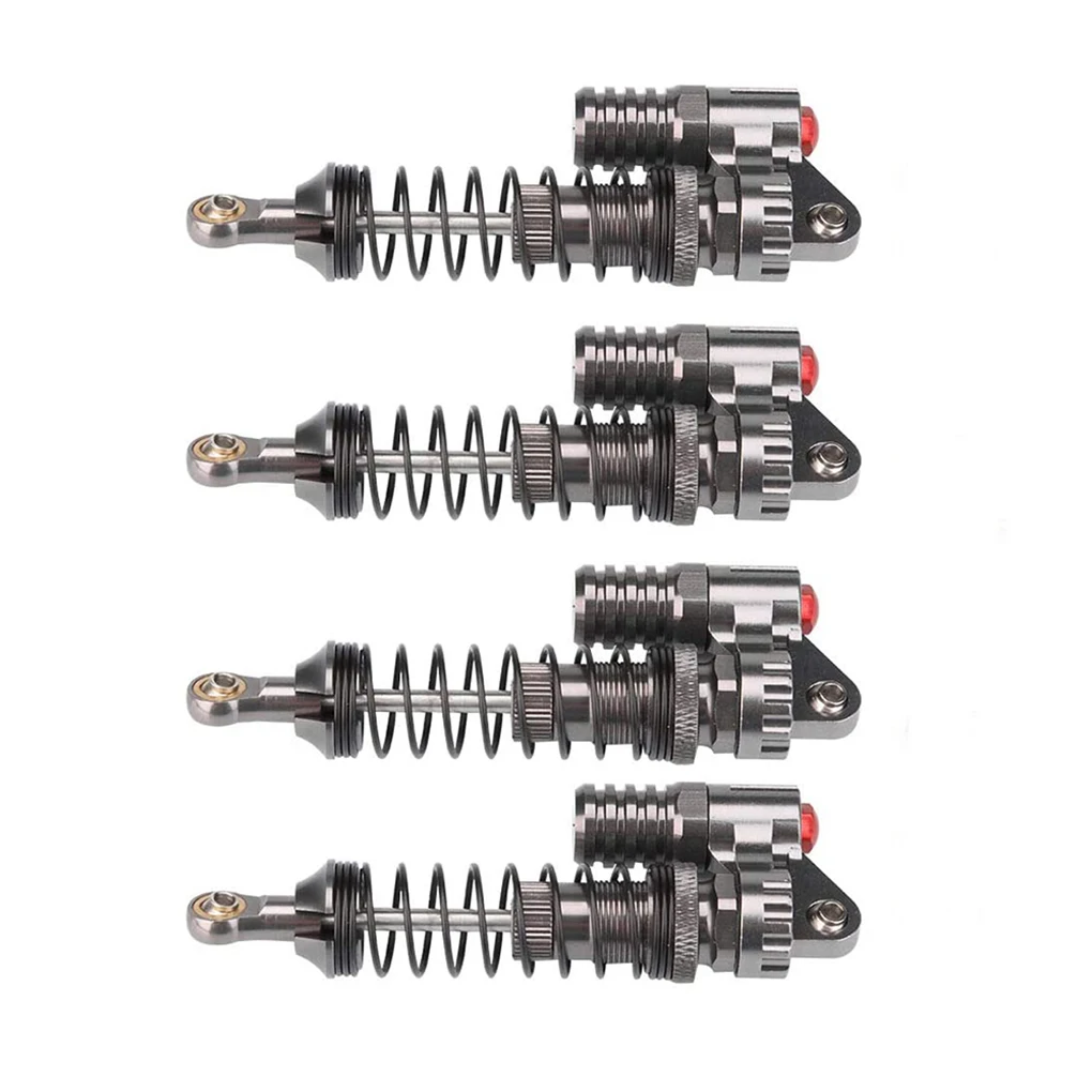4 Pieces RC Car Shock Absorbers Portable Remote Control Model Vehicle Dampers Automobile Supplies Replacing Parts