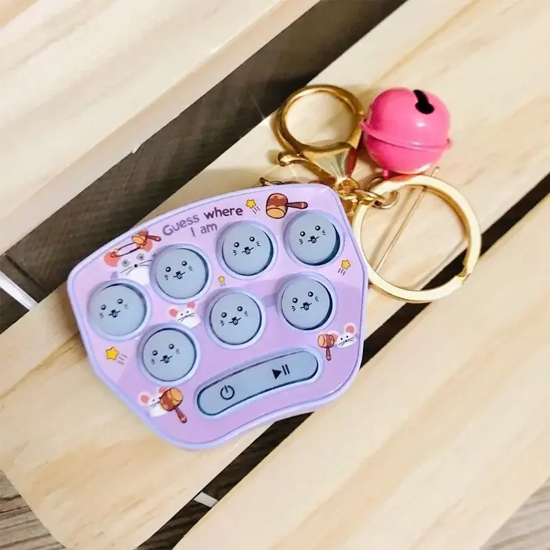 

1 шт. игрушки Whack A Mole Game декомпрессионная игрушка-брелок, детская простая игрушка на кончиках пальцев