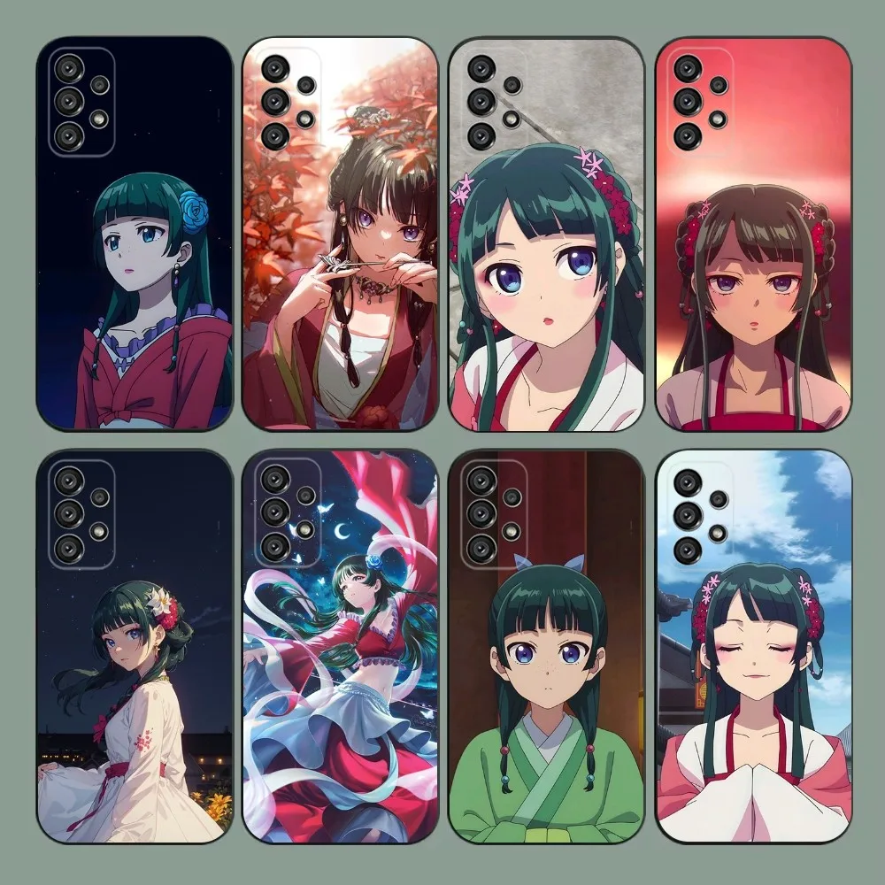 

Apothecary Diaries Maomao Phone Case For Samsung Galaxy A20,A21s,A22,A31,A32,A52,A53,A72,73,A80,A91 Soft Black Cover