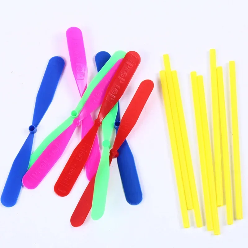 10 pçs plástico libélula variedade mini helicóptero redemoinho elcópios crianças festa brinquedo favor saco enchimentos presentes de aniversário diversão ao ar livre