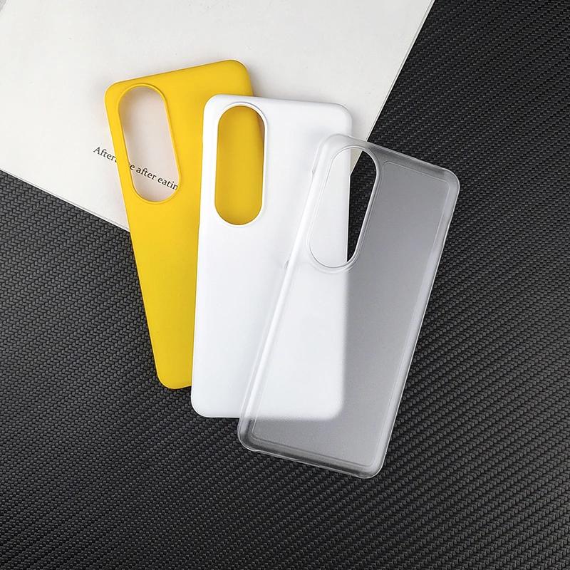 جراب هاتف صلب غير لامع رفيع للغاية بسيط ، غطاء خلفي للكمبيوتر مضاد للبصمة ، OnePlus Ace 3 V ، 3 V ، 5G