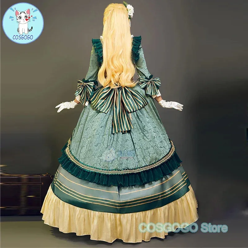 COSGOGO Game Lord Of The Mysteries Audrey Hall Cosplay Costume Halloween Outfits Women Long Gorgeous Lolita Dressa;2'k,8;c' view 5