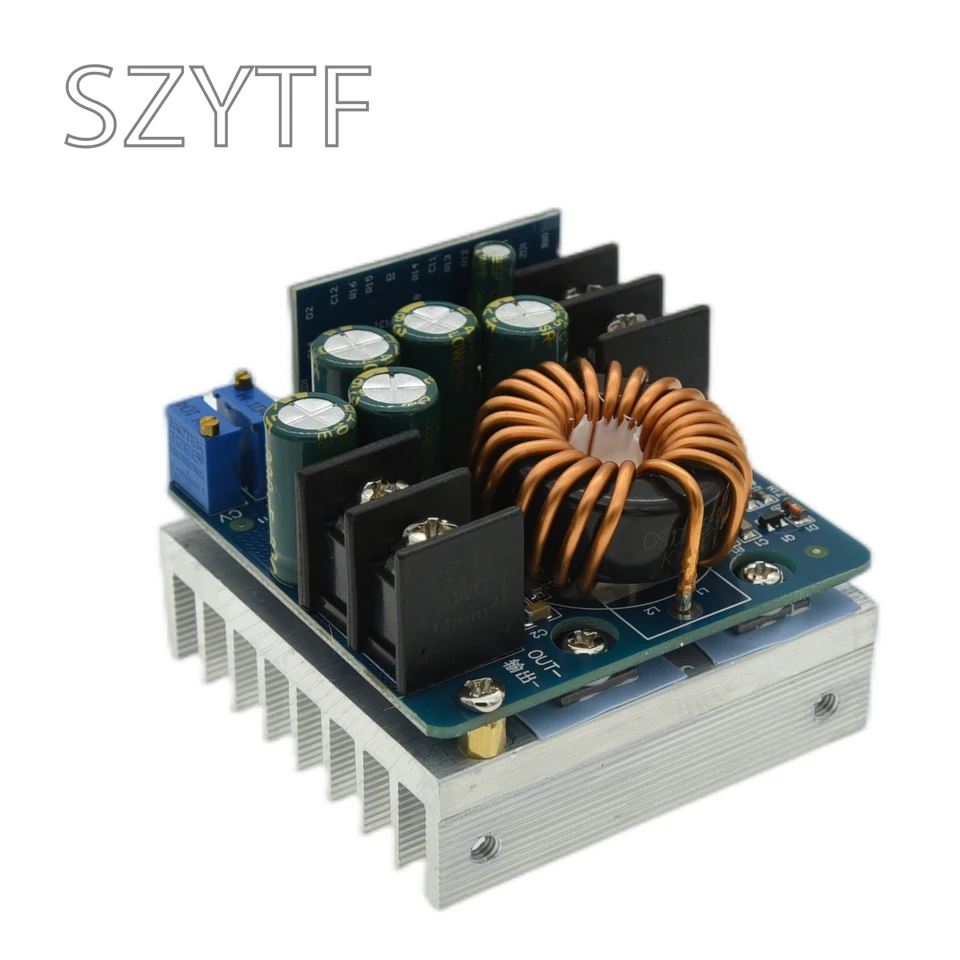 DC-DC 400W High-power Step Down Buck Converter DC 10V-60V Constant Voltage Constant Current Adjustable Power Supply Module