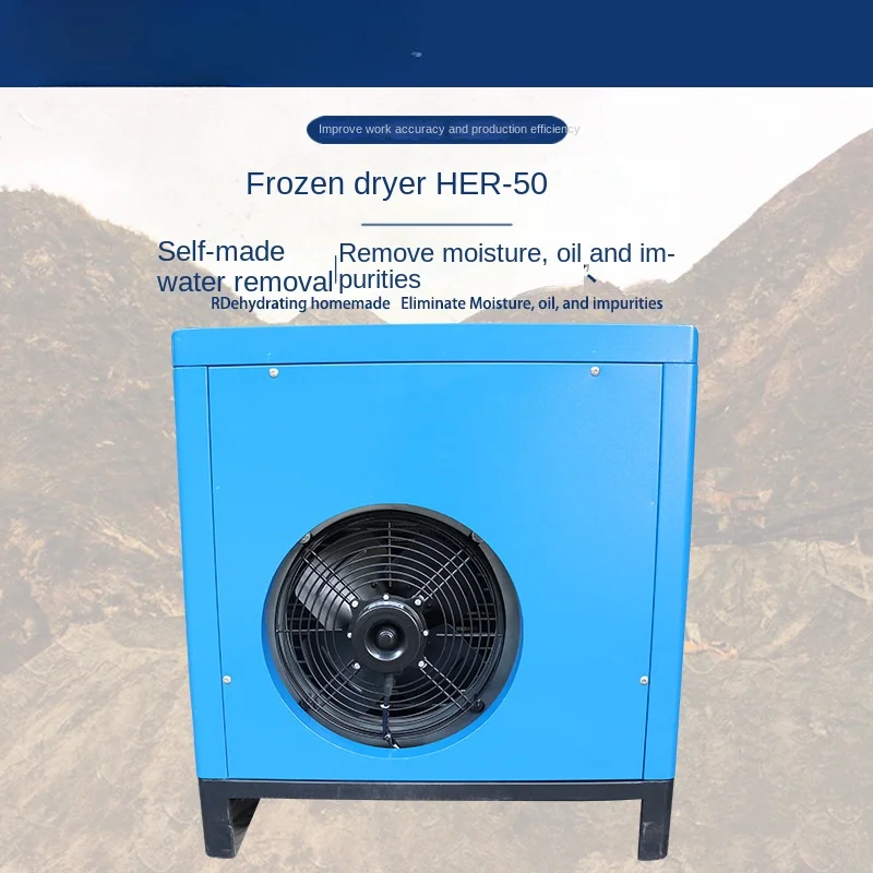 Refrigerated Air Dryer Efficient Freezing Dryer Her-50 Air Dehydrating 6.9 Cubic Frozen