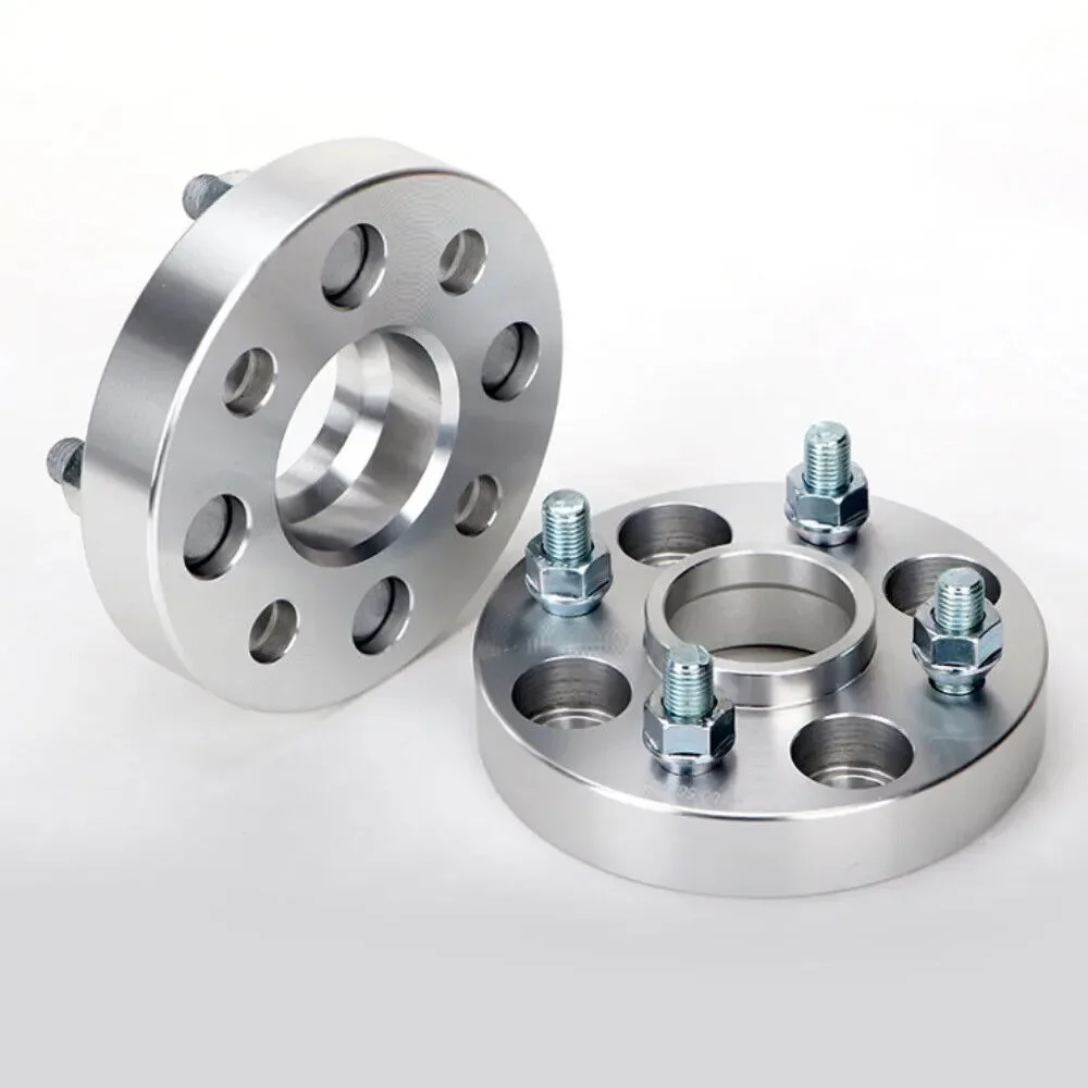 2pcs Wheel Adapters Spacers PCD 4x100 Hub Centric 57.1mm Lug Studs M12x1.5 Thickness 15/20/25/32/38/44mm