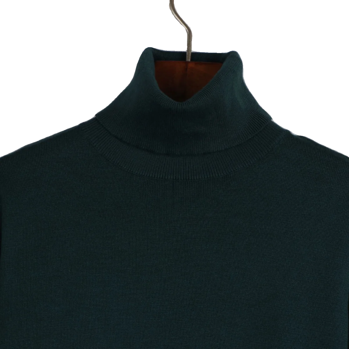 Sunine Home خريف شتاء جديد كبير الحجم المرأة عالية الياقة طويلة Sve العلوية تريكو قاعدة طبقة سترة الحلو Sle