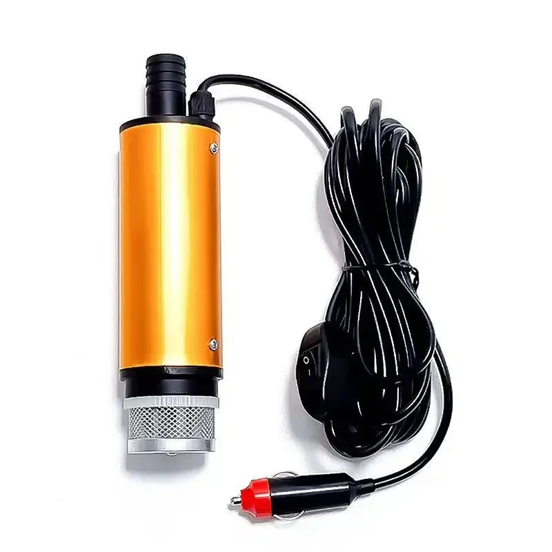 12V DC electric diesel engine oil and water pump self priming submersible pump pumping