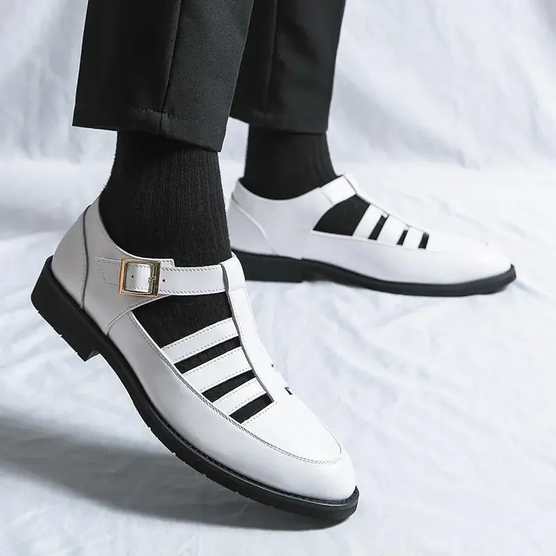 Sapato Oxford macio de couro genuíno masculino, sapato masculino elegante, roupa formal, sapatos de luxo Derby, casamento britânico, novo