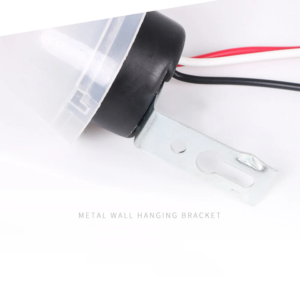 AS-20 DC 12V AC 220V 10A Waterproof Sensitive Auto Switch Photocell Street Light Switch Sensor