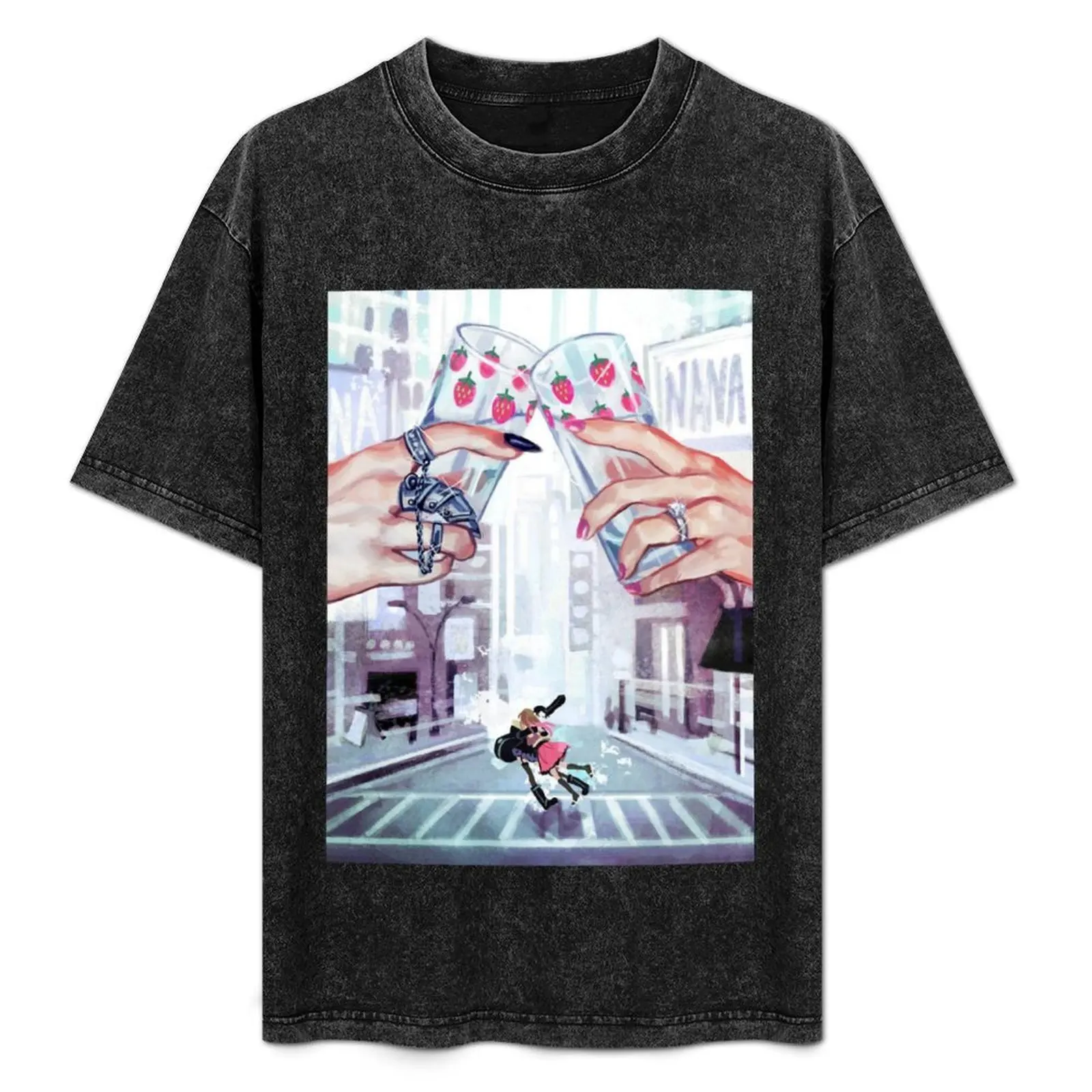 

NANA anime T-Shirt sublime Funny t-shirts kawaii clothes clothes for men